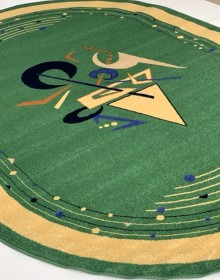 Синтетический ковер FRISE F3043A GREEN - высокое качество по лучшей цене в Украине.