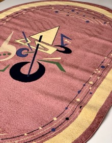 Синтетический ковер FRISE F3106A PINK - высокое качество по лучшей цене в Украине.