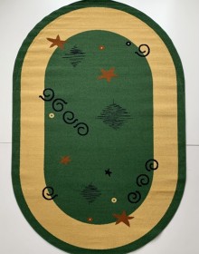 Синтетический ковер FRISE F3106A GREEN - высокое качество по лучшей цене в Украине.