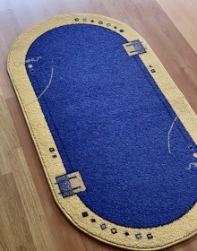 Синтетический ковер FRISE F3127A BLUE - высокое качество по лучшей цене в Украине.