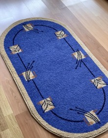 Синтетический ковер FRISE F5804C BLUE - высокое качество по лучшей цене в Украине.