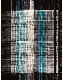 Синтетический ковер Jux Black - высокое качество по лучшей цене в Украине.