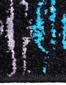 Синтетичний килим Jux Black - высокое качество по лучшей цене в Украине.