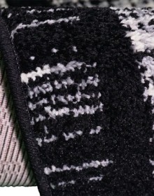 Синтетический ковер Jux Black - высокое качество по лучшей цене в Украине.