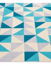 Синтетический ковер Funky Top Super Trojkaty Blekit - высокое качество по лучшей цене в Украине.