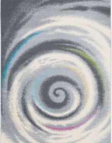 Синтетичний килим Funky Top Super Wiro Szary - высокое качество по лучшей цене в Украине.