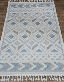 Синтетичний килим GABBANA FR27A L.BLUE - высокое качество по лучшей цене в Украине.