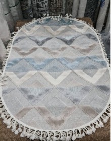 Синтетичний килим GABBANA GM76A L.BLUE - высокое качество по лучшей цене в Украине.