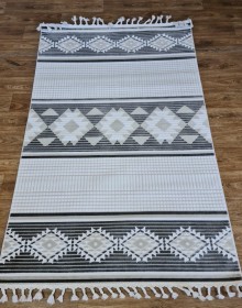 Synthetic carpet GARDEN 04819B KREM / GREY - высокое качество по лучшей цене в Украине.