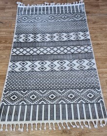 Synthetic carpet GARDEN 05048A KREM / GREY - высокое качество по лучшей цене в Украине.