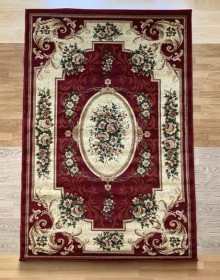 Synthetic carpet Heat-Set 4284А red - высокое качество по лучшей цене в Украине.