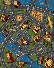 Дитячий килим Kolibri (Колібрі) 11508/143 - высокое качество по лучшей цене в Украине.