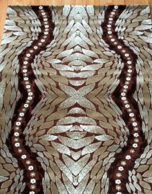 Синтетичний килим  Kristal 3182 d.brown - высокое качество по лучшей цене в Украине.