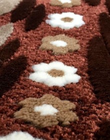 Синтетичний килим  Kristal 3182 d.brown - высокое качество по лучшей цене в Украине.