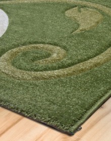 Synthetic carpet Legenda 0331 green - высокое качество по лучшей цене в Украине.