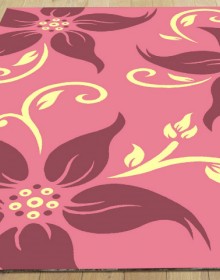 Синтетичний килим Legenda 0331 ромашка рожевий - высокое качество по лучшей цене в Украине.