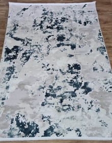 Синтетичний килим LEXA 07601B L.BLUE / CREAM - высокое качество по лучшей цене в Украине.
