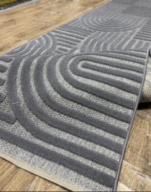 Безворсова килимова доріжка DOLCHE 3606C ANTRACITE / ANTRACITE - высокое качество по лучшей цене в Украине.