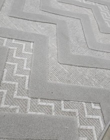 Безворсова килимова доріжка DOLCHE 4037B CREAM / L.GREY - высокое качество по лучшей цене в Украине.