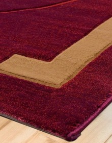 Synthetic carpet Liliya 0537 d.red - высокое качество по лучшей цене в Украине.