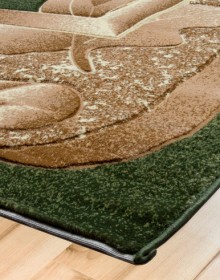 Синтетичний килим Liliya 0557 зелений - высокое качество по лучшей цене в Украине.