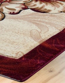 Синтетичний килим Liliya 0571 бутон т.червоний - высокое качество по лучшей цене в Украине.