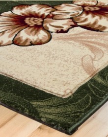Синтетичний килим Liliya 0571 бутон зелений - высокое качество по лучшей цене в Украине.