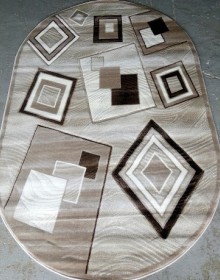 Синтетичний килим Liliya ромб візон - высокое качество по лучшей цене в Украине.