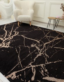 Синтетичний килим LOTUS 114284 black - высокое качество по лучшей цене в Украине.