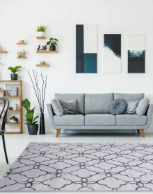 Килим MEFE  8504 grey - высокое качество по лучшей цене в Украине.