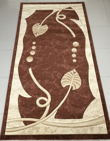 Синтетичний килим Melisa 0230A l.brown-l.brown - высокое качество по лучшей цене в Украине.