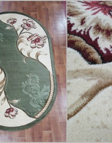 Синтетичний килим Virizka 8913B GREEN - высокое качество по лучшей цене в Украине.