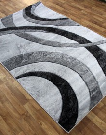 Синтетичний килим Meral 0571 grey - высокое качество по лучшей цене в Украине.