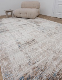 Синтетичний килим MISSHA GL36A grey hb - cream - высокое качество по лучшей цене в Украине.