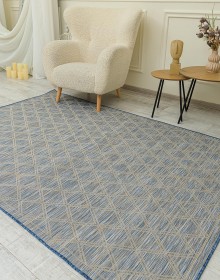 Безворсовий килим MULTI PLUS 7402 raw blue - высокое качество по лучшей цене в Украине.