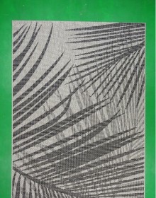 БЕЗВОРСОВЫЙ КИЛИМ Natura 20429 Silver-Black - высокое качество по лучшей цене в Украине.