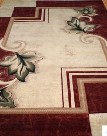 Синтетичний килим Nidal 4290A ivory-d.red - высокое качество по лучшей цене в Украине.