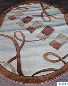 Синтетичний килим Nidal 4730B l.beige-brown - высокое качество по лучшей цене в Украине.