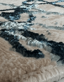 Синтетичний килим Palermo  MZ34A cream - высокое качество по лучшей цене в Украине.