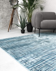 Синтетичний килим Pesan W2315 blue-d.blue - высокое качество по лучшей цене в Украине.