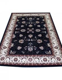 Синтетичний килим Pesan W2312 d.blue-ivory - высокое качество по лучшей цене в Украине.