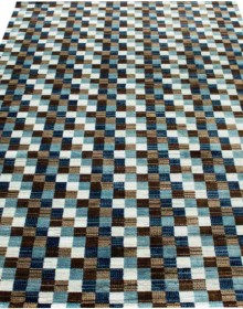 Синтетичний килим Pesan W2313 ivory-blue - высокое качество по лучшей цене в Украине.