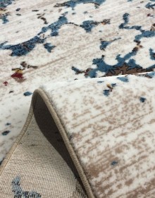 Синтетический ковер Pesan W4017 Ivory-Blue - высокое качество по лучшей цене в Украине.