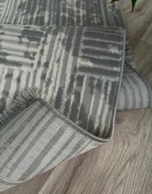 Синтетична килимова доріжка PLATO 09428B L.GREY/L.GREY - высокое качество по лучшей цене в Украине.
