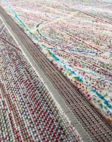 Синтетичний килим Rainbow 14 Colors 4110a Cream - высокое качество по лучшей цене в Украине.