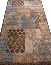 Синтетичний килим Sandra 0002 kahve - высокое качество по лучшей цене в Украине.