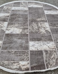 Синтетический ковер Sedef 0024B beige-grey - высокое качество по лучшей цене в Украине.