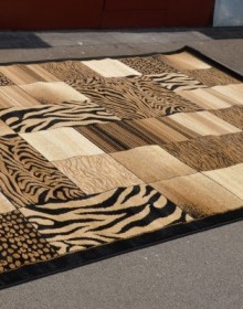 Синтетичний килим Super Elmas 4246A black-black - высокое качество по лучшей цене в Украине.