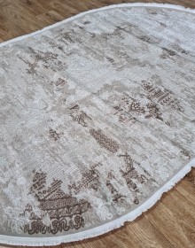 Синтетичний килим TREND 07619D CREAM/BEIGE HB - высокое качество по лучшей цене в Украине.