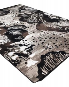 Синтетичний килим Vogue 9878A l.beige-black - высокое качество по лучшей цене в Украине.